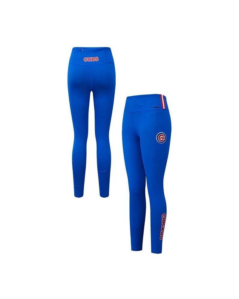 Women's Royal Chicago Cubs Classic Jersey Leggings Royal $26.40 Pants