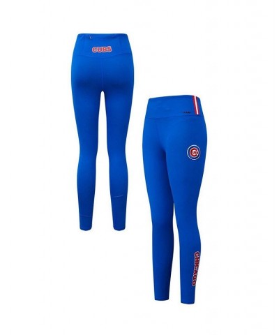 Women's Royal Chicago Cubs Classic Jersey Leggings Royal $26.40 Pants