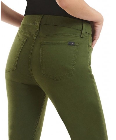 JEN 7 by 7 For All Mankind Women's Slim-Fit Bootcut Pants Olive $40.33 Jeans