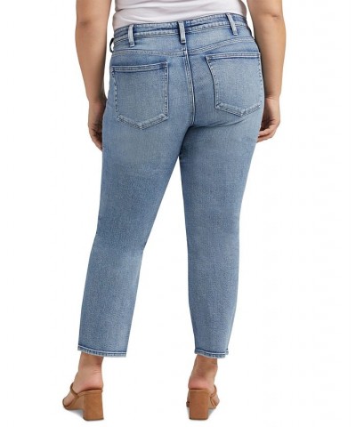 Plus Size Most Wanted Ankle Straight-Leg Jeans Indigo $25.56 Jeans