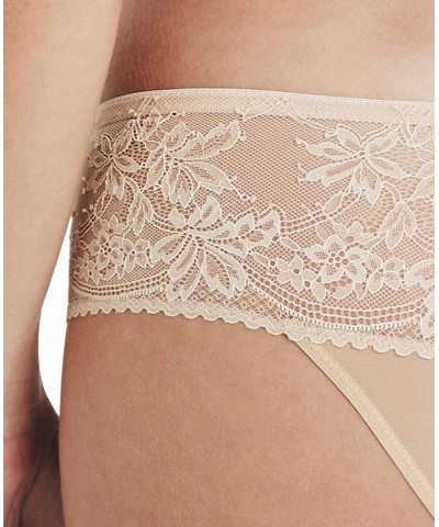 Comfy Glam Lace Desire Hipster DFH597 Brown $8.91 Panty