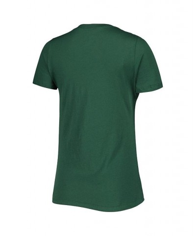 Women's Green Green Bay Packers Ink Dye Sideline V-Neck T-Shirt Green $18.50 Tops