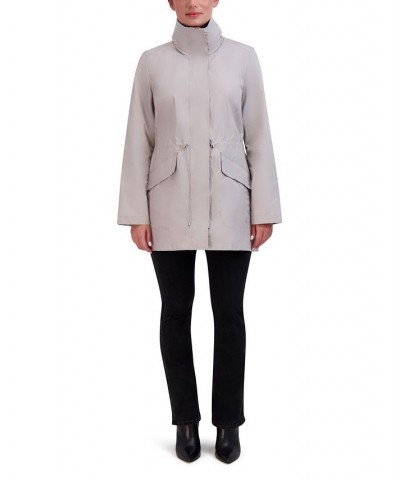 Women's Packable Raincoat Jacket Pearl Gray $94.60 Jackets