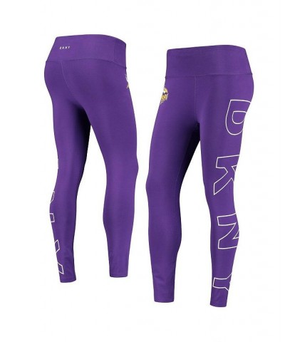 Women's Purple Minnesota Vikings Eva Leggings Purple $35.39 Pants
