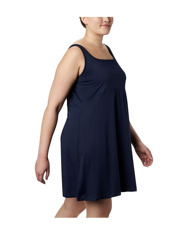 PFG Plus Size Active Freezer III Dress Blue $33.15 Dresses