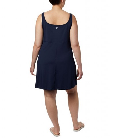 PFG Plus Size Active Freezer III Dress Blue $33.15 Dresses