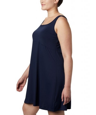 PFG Plus Size Active Freezer III Dress Blue $33.15 Dresses