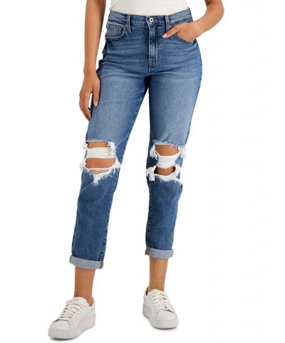 Juniors' Ripped Mom Jeans Every So Often $17.99 Jeans