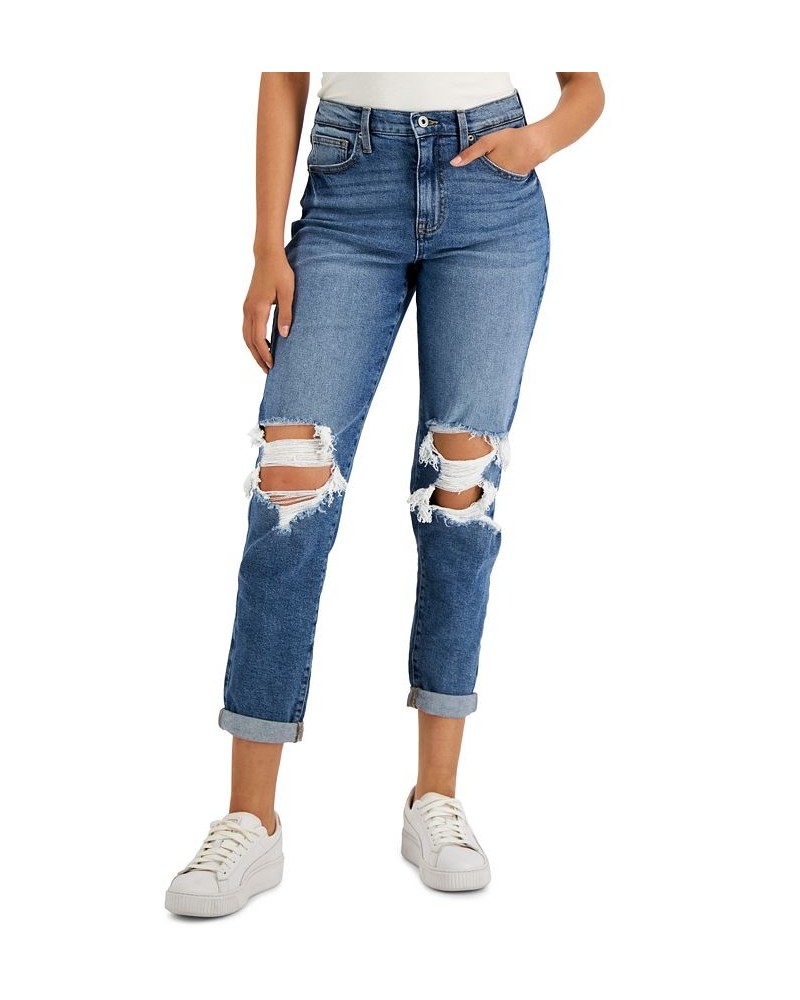 Juniors' Ripped Mom Jeans Every So Often $17.99 Jeans