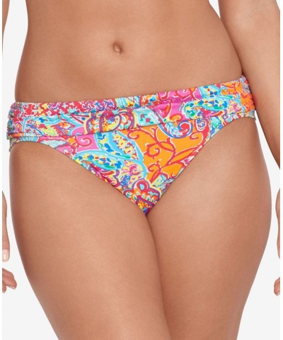 Women's Printed Tankini & Hipster Bikini Bottoms Amara Patchwork $66.70 Swimsuits