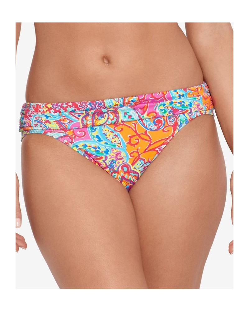 Women's Printed Tankini & Hipster Bikini Bottoms Amara Patchwork $66.70 Swimsuits