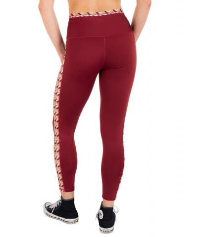 Juniors' City Block Colorblocked High-Rise Leggings Chili $38.72 Pants