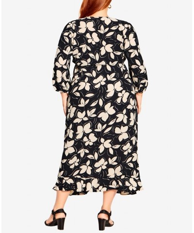 Plus Size Molly Wrap Dress Mollymook $31.89 Dresses