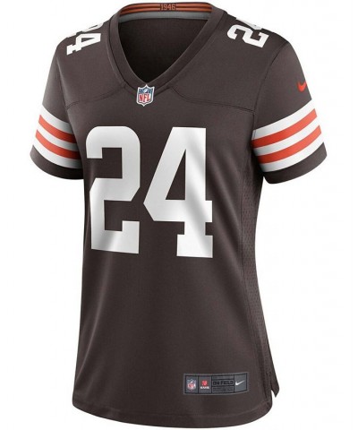 Women's Nick Chubb Brown Cleveland Browns Game Jersey Brown $49.00 Jersey
