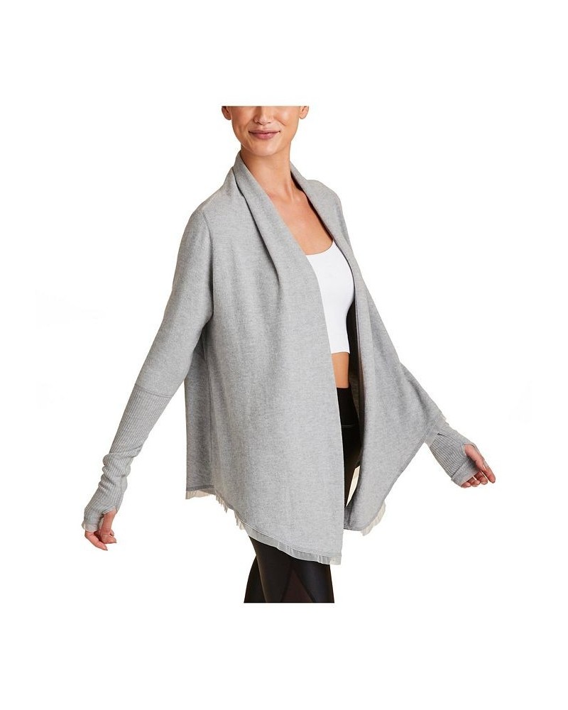 Adult Women Wander Cardigan Heather Grey $38.94 Sweaters